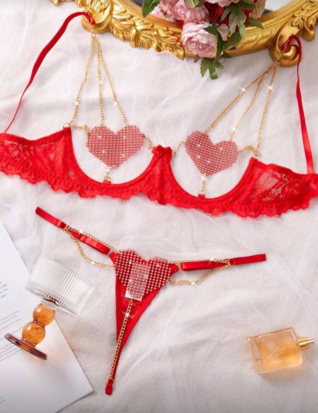 Conjunto Beatriz - Lencería: imagen 1